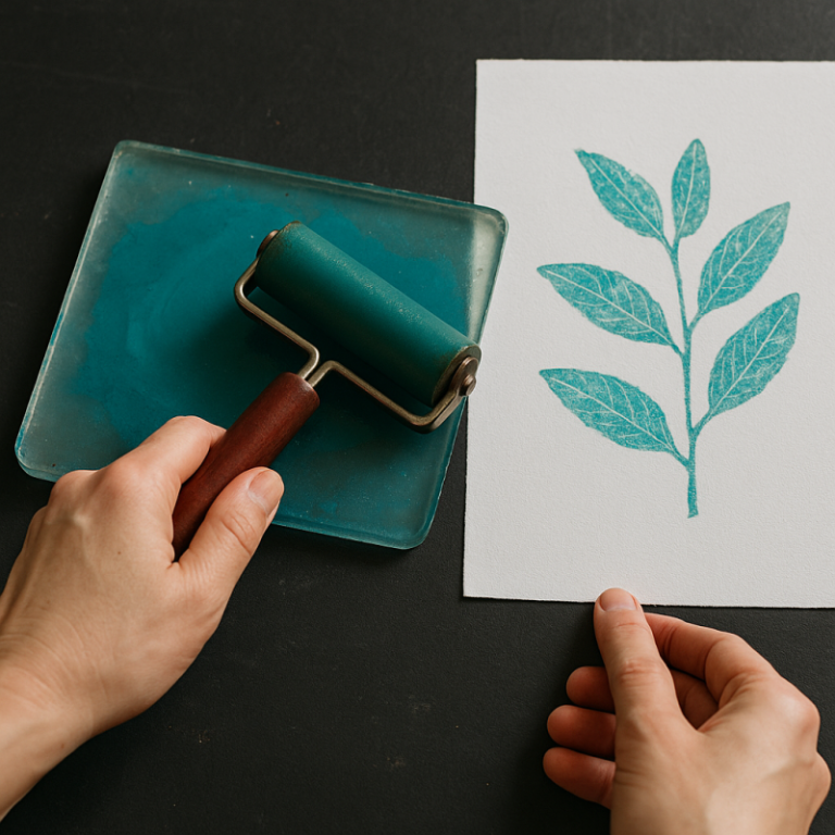 Vegane Gelplatte selbst gemacht🎨🧪